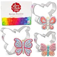 Algopix Similar Product 6 - Butterfly Cookie Cutters 3Pc Set Made