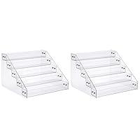 Algopix Similar Product 13 - Kihor Acrylic Spice Rack Tiered Spice