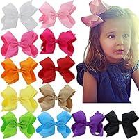 Algopix Similar Product 8 - 6 Inch Hair Bows For Girls Big Large