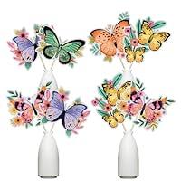 Algopix Similar Product 6 - 15pcs Butterfly Happy Birthday Table