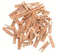 Algopix Similar Product 15 - Glorex 35 mm 48 Clothes Pegs Wood