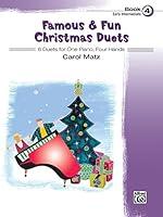 Algopix Similar Product 2 - Famous  Fun Christmas Duets Book 4 6