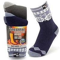 Algopix Similar Product 8 - DG Hill 2 Pair Kids Thermal Socks