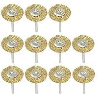 Algopix Similar Product 20 - OCR Brass Steel Wheel Wire Brushes