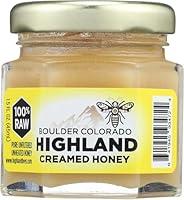 Algopix Similar Product 7 - HIGHLAND BEES Raw Creamed Honey, 1.5 FZ