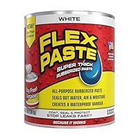 Algopix Similar Product 14 - Flex Paste 3 lb Can White Waterproof