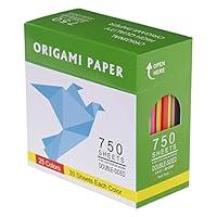 Algopix Similar Product 15 - DOURA Origami Paper 750 Sheets Economy