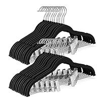 Algopix Similar Product 10 - HOUSE DAY Velvet Skirt Hangers 24 Pack