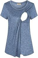 Algopix Similar Product 10 - BAIKEA Womens Short Sleeve Layered