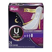 Algopix Similar Product 2 - U by Kotex AllNighter Ultra Thin