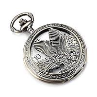 Algopix Similar Product 5 - SIBOSUN Eagle Design Pocket Watch Chain