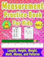 Algopix Similar Product 16 - Measurement Practice Book For Kids Vol3