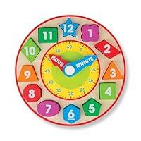 Algopix Similar Product 14 - Melissa  Doug Shape Sorting Clock 