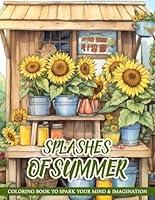 Algopix Similar Product 9 - Splashes of Summer Coloring Book for