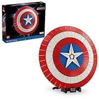 Algopix Similar Product 19 - LEGO Marvel Captain Americas Shield 