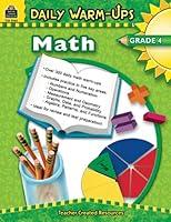 Algopix Similar Product 17 - Daily WarmUps Math Grade 4 Math
