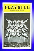 Algopix Similar Product 19 - Rock of Ages Broadway Playbill 