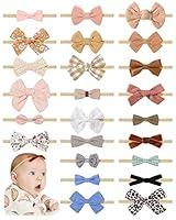 Algopix Similar Product 15 - jollybows 24 PCS Baby Headbands and