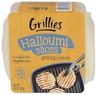 Algopix Similar Product 10 - Grillies Halloumi Cheese Precut Round