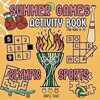 Algopix Similar Product 10 - Summer Games Activity Book Olympic