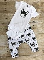 Algopix Similar Product 5 - Boston Terrier outfit onesie and