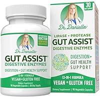 Algopix Similar Product 12 - Gut Assist Digestive Enzymes Supplement