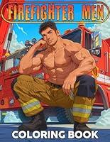 Algopix Similar Product 3 - Firefighter Men Coloring Book Powerful