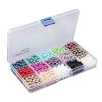 Algopix Similar Product 9 - Linsoir Beads 1500 Pcs Tiny Satin