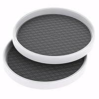 Algopix Similar Product 1 - 2 Pack Non Skid Lazy Susan Turntable