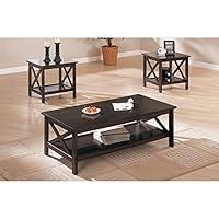 Algopix Similar Product 1 - Benzara Modish 3 Piece Table Set in