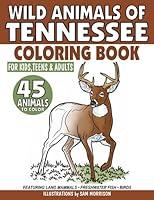 Algopix Similar Product 3 - Wild Animals of Tennessee Coloring Book
