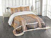 Algopix Similar Product 7 - Ambesonne Moroccan Bedspread Typical