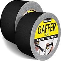 Algopix Similar Product 12 - Stick Click Black Gaffer Tape