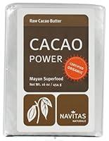 Algopix Similar Product 8 - Navitas Organic Cacao Butter, 16 Ounce