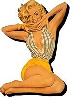 Algopix Similar Product 5 - Aquarius Marilyn Pin Up Magnet