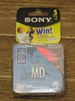 Algopix Similar Product 2 - Sony MiniDiscs, 5-Pack 5MDW80CL2