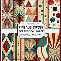 Algopix Similar Product 1 - Vintage Circus Scrapbook Paper 28