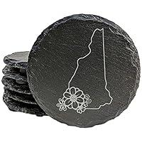 Algopix Similar Product 20 - New Hampshire Flower Coasters