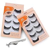 Algopix Similar Product 19 - MAGEFY 10 Pairs Fake Eyelashes Reusable