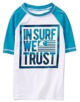 Algopix Similar Product 20 - Gymboree Boys Short Sleeve Rashguard
