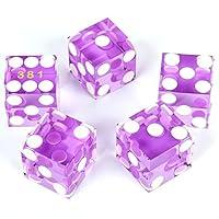 Algopix Similar Product 15 - GAMELAND 19mm Casino Dice with Razor