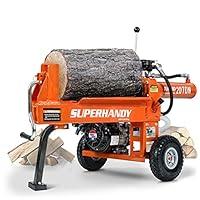 Algopix Similar Product 8 - SuperHandy Log Splitter Portable 20 Ton