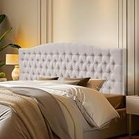 Algopix Similar Product 3 - Furpopup Linen Upholstered Headboard