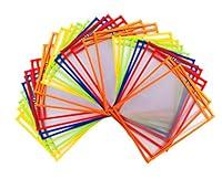 Algopix Similar Product 8 - 30 Multicolored Dry Erase Pockets