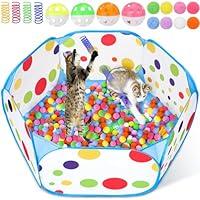 Algopix Similar Product 3 - Palksky Cat Ball Pit with 210PCS Cat