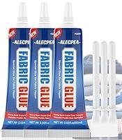 Algopix Similar Product 2 - 3Pack 60ML Fabric Glue Strong Fabric