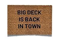 Algopix Similar Product 18 - Big Deck Is Back In Town Door Mat Big