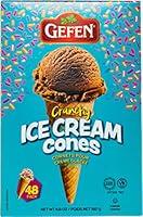Algopix Similar Product 1 - Gefen Ice Cream Cones 48 CT  Crunchy
