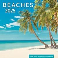 Algopix Similar Product 4 - Beaches 2025 Mini Wall Calendar