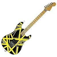 Algopix Similar Product 7 - EVH Minature Guitars EVH Black  Yellow